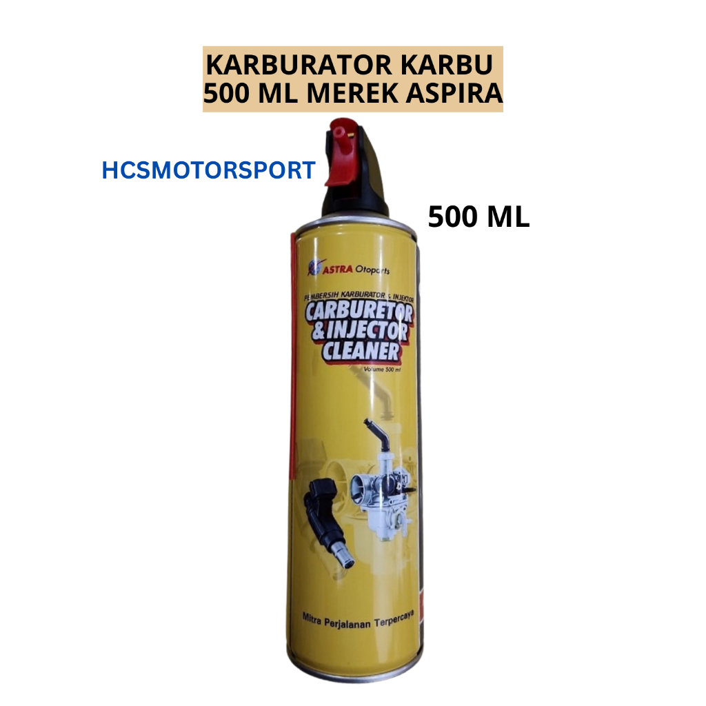 KARBURATOR CARBURATOR KARBU CLEANER 500 ML MEREK ASPIRA