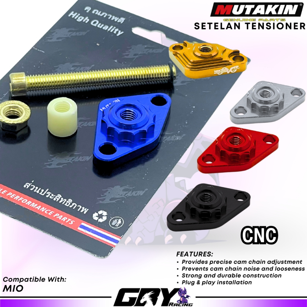 MUTAKIN Manual Cam Chain Tensioner Mio Jupiter Z MX – Stelan Tensioner Manual Racing Original