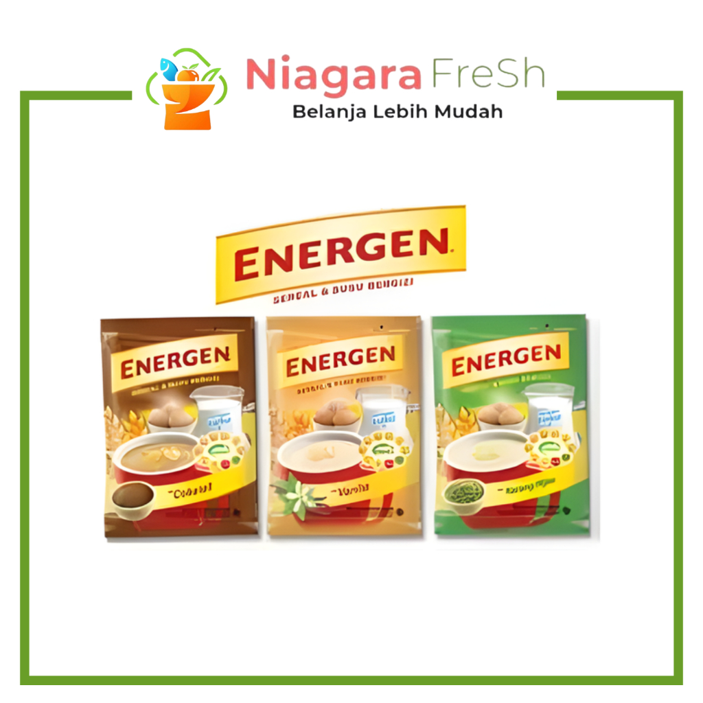 Energen Renteng Coklat / Vanilla / Kacang Hijau
