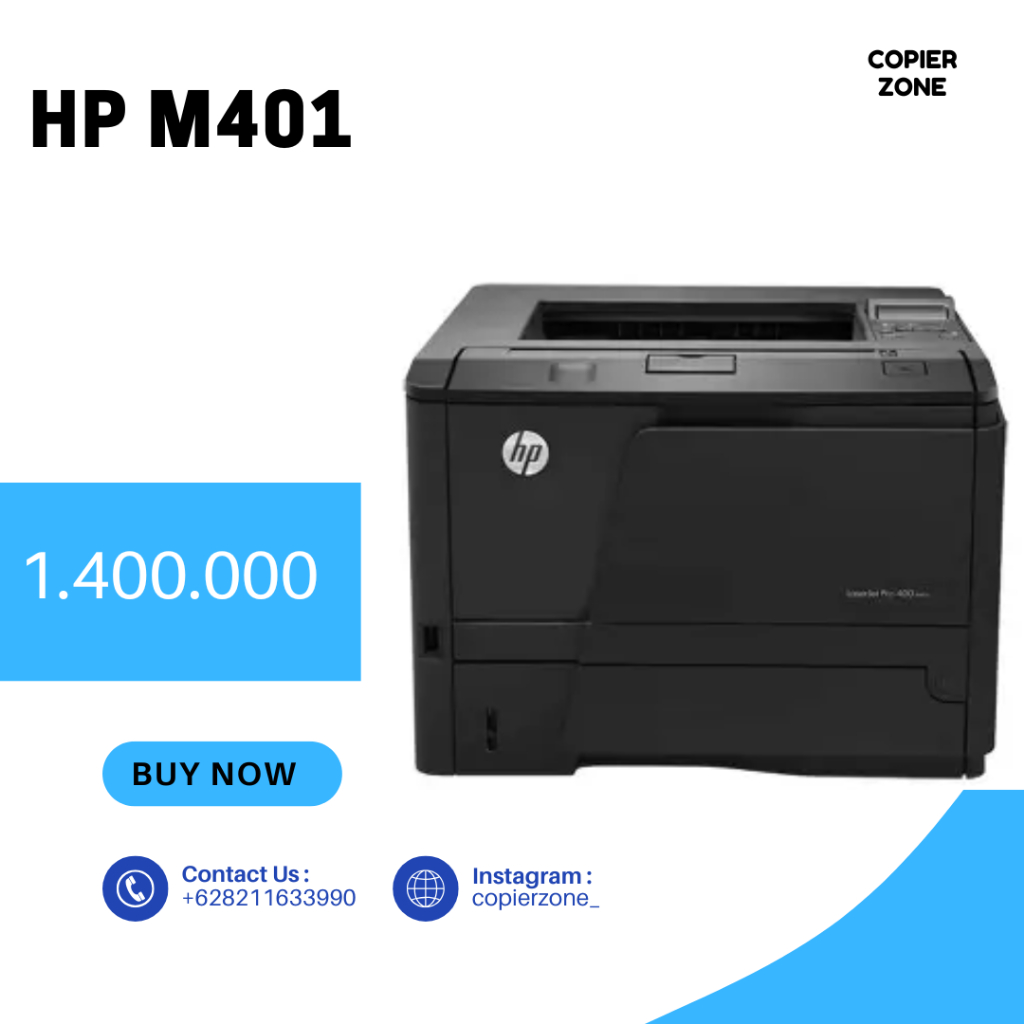 Mesin Printer HP m401