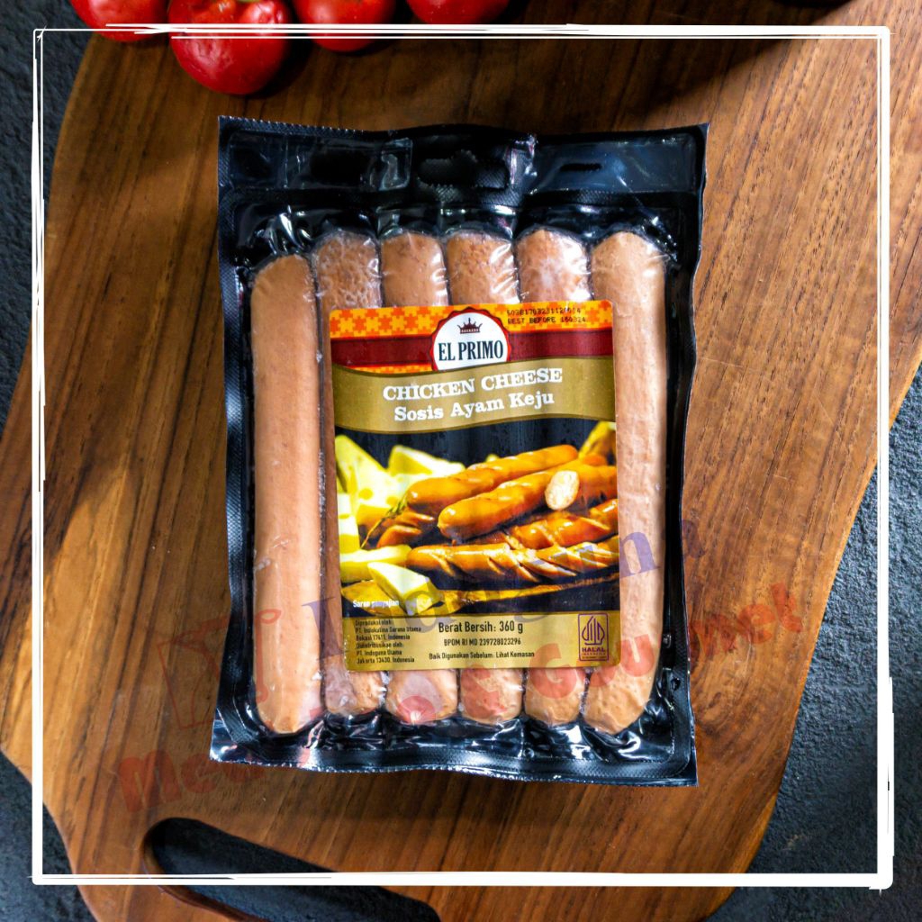 El Primo Chicken Cheese Sausage Sosis Ayam Keju