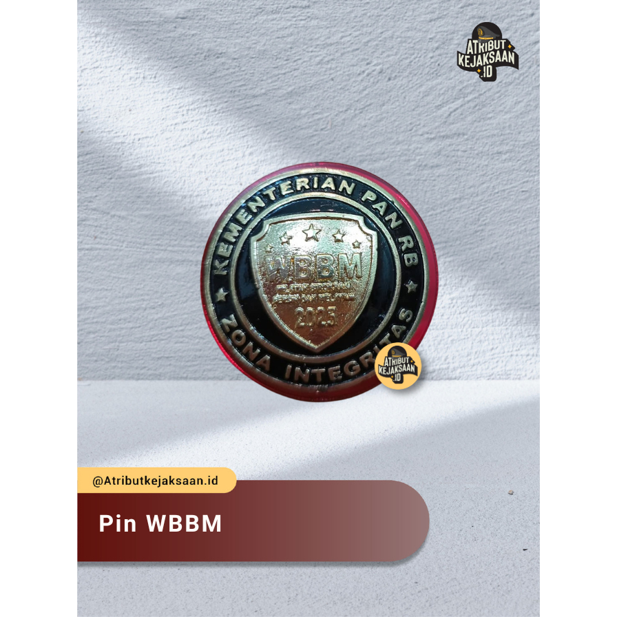 Pin WBK dan WBBM Kejaksaan (Atribut Kejaksaan)