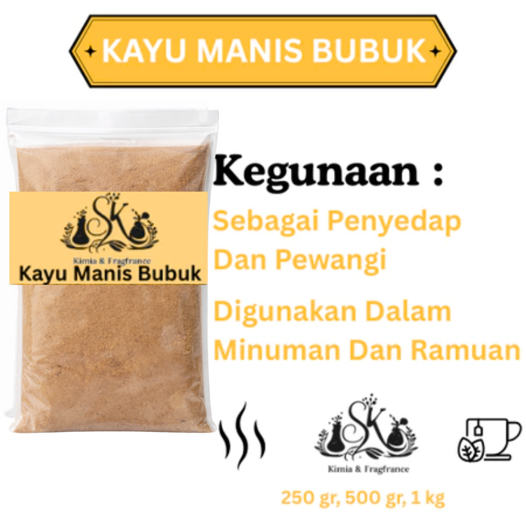 Kayu Manis Jawa Bubuk / Bubuk  Kayu Manis Jawa