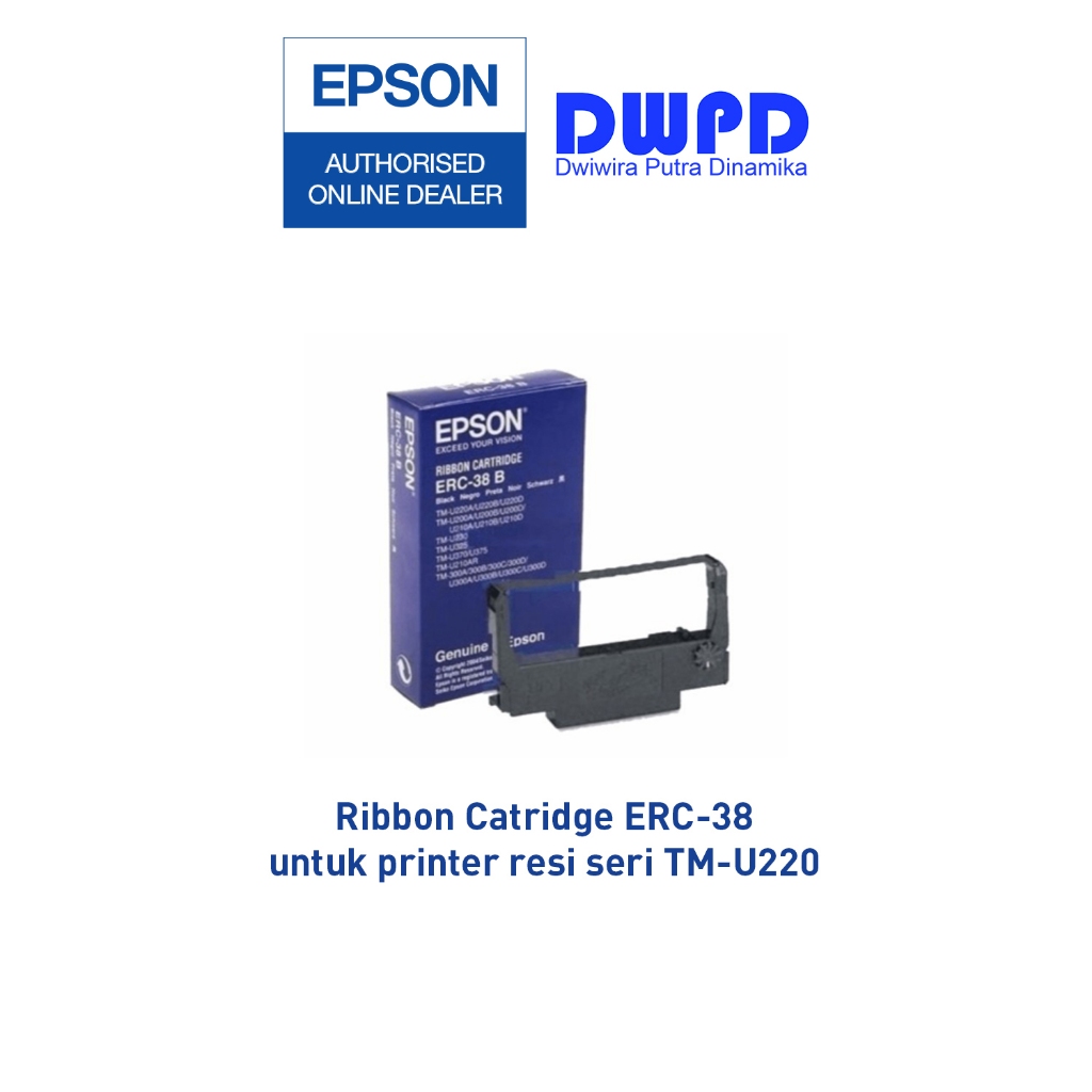 EPSON RIBBON CARTRIDGE ERC38 ERC-38 ERC 38