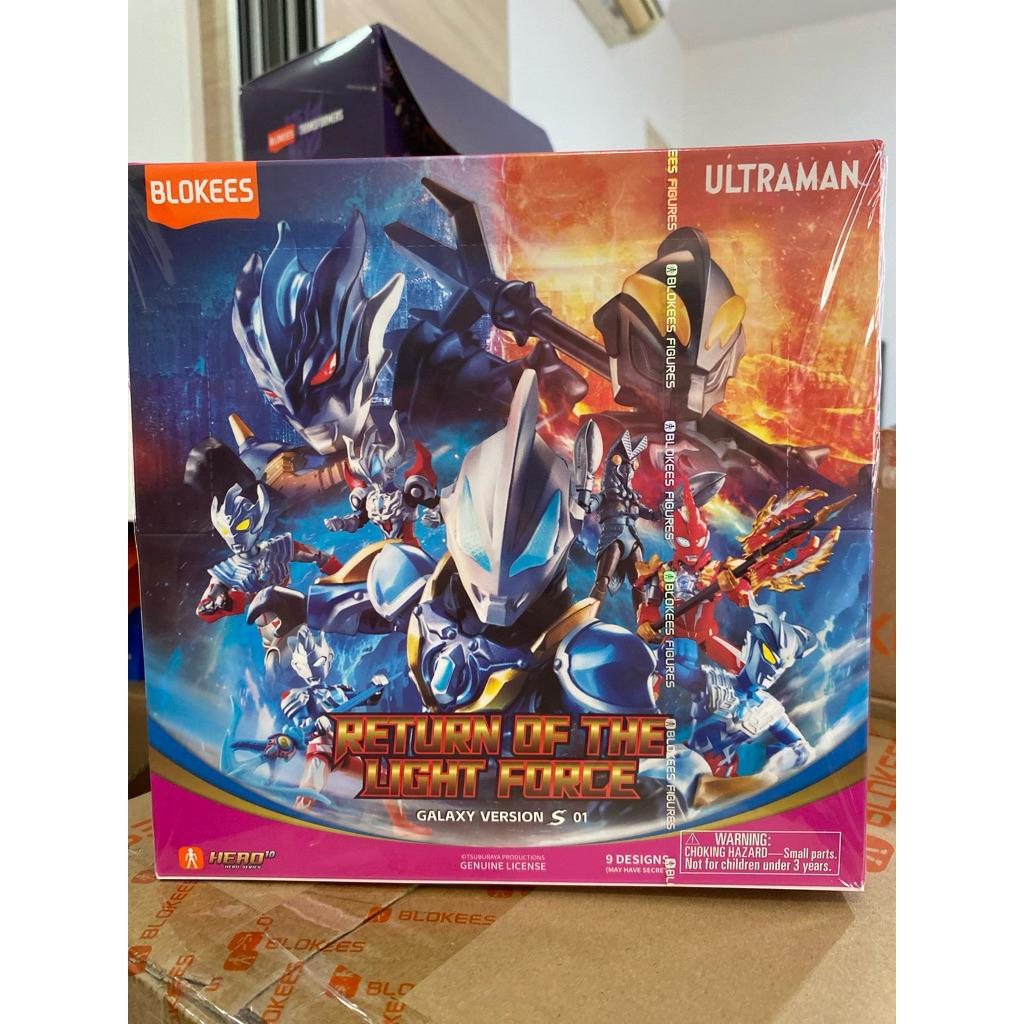 (SEGEL 1 BOX) Blokees Action Figure GV15 GV16 GVS-01 Ultraman Return of the light Force / Mobile Ver