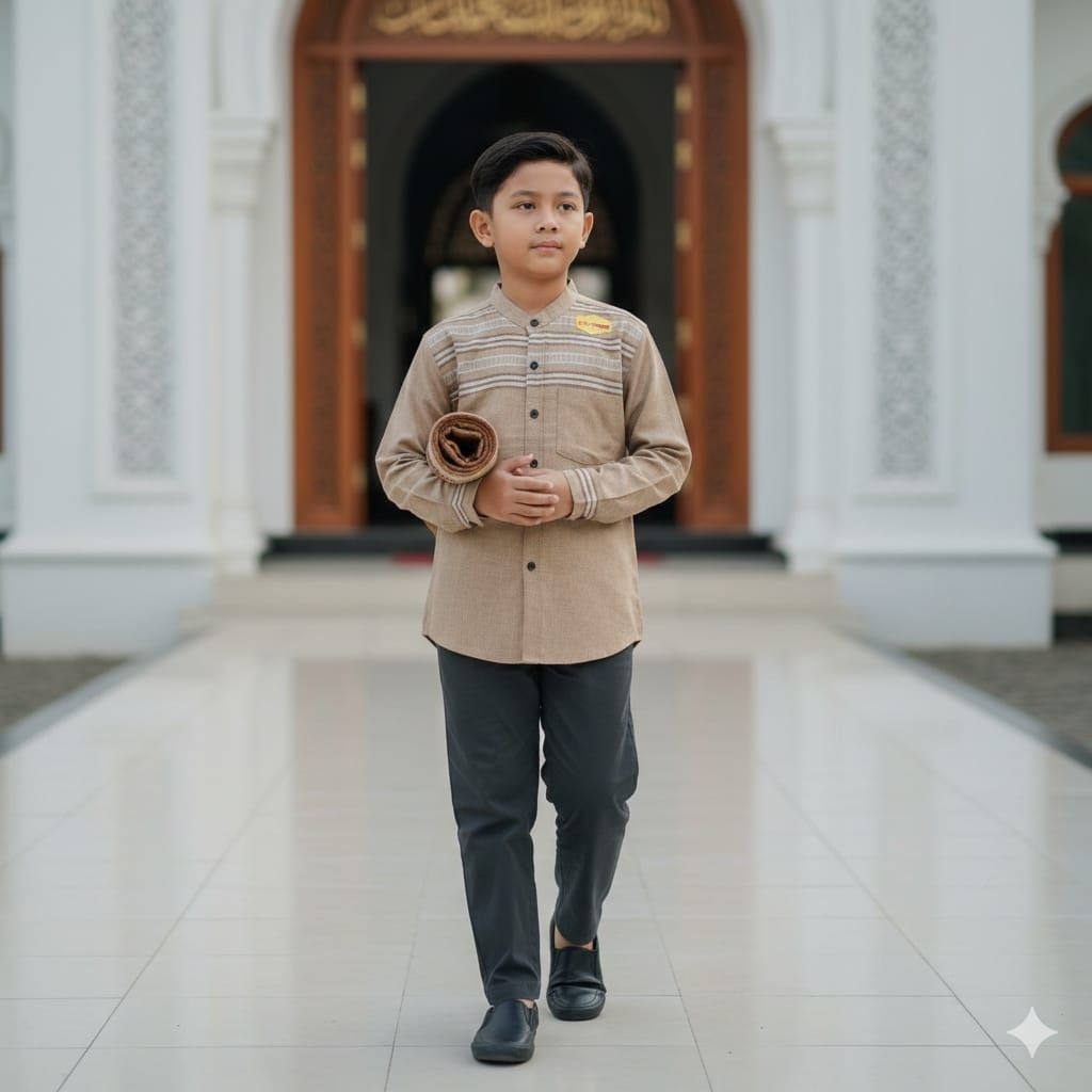 Kemeja koko kemko anak / busana muslim tanggung abg