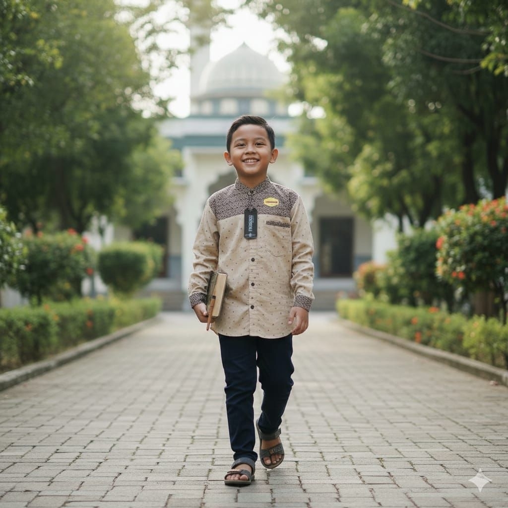 Kemeja koko kemko anak / busana muslim tanggung abg