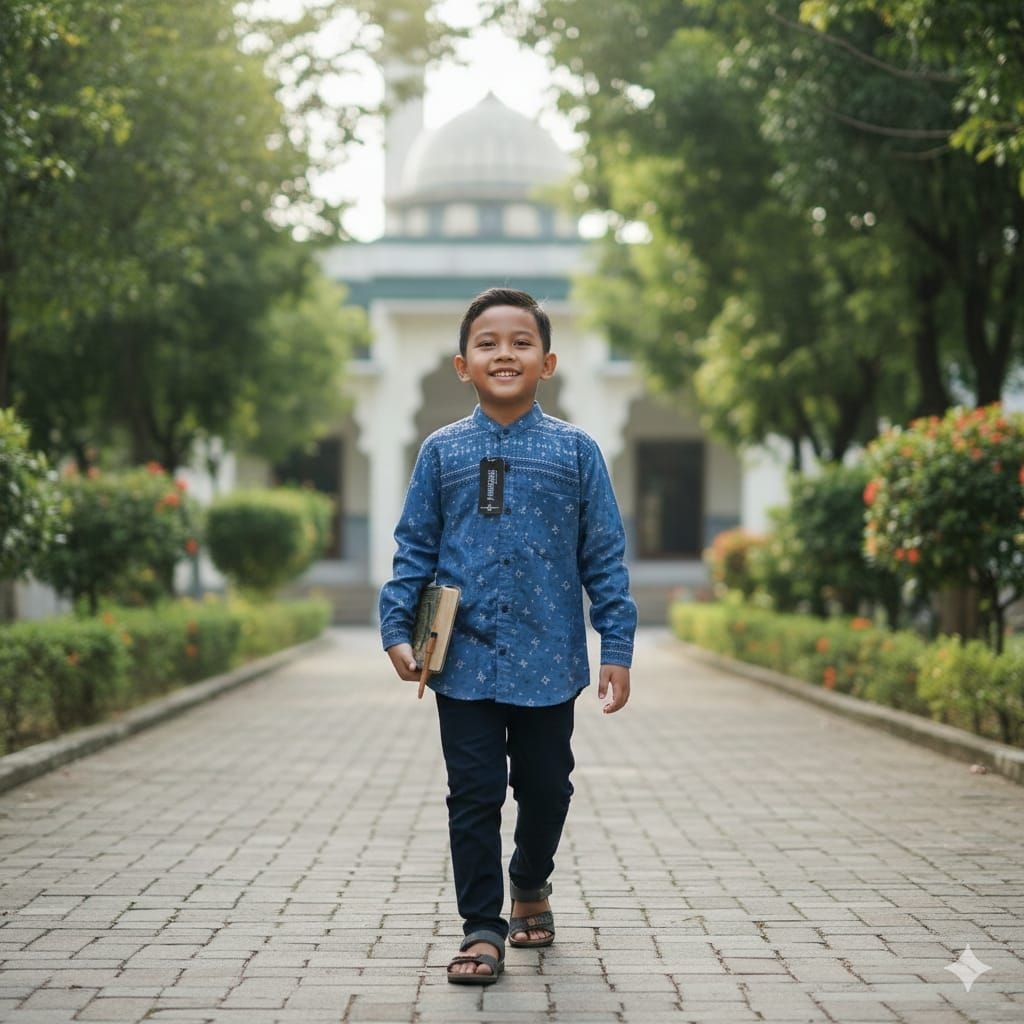 Kemeja koko kemko anak / busana muslim tanggung abg