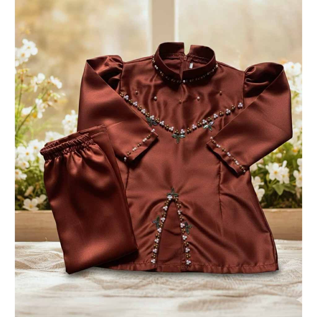 Baju kurung melayu Anak perempuan