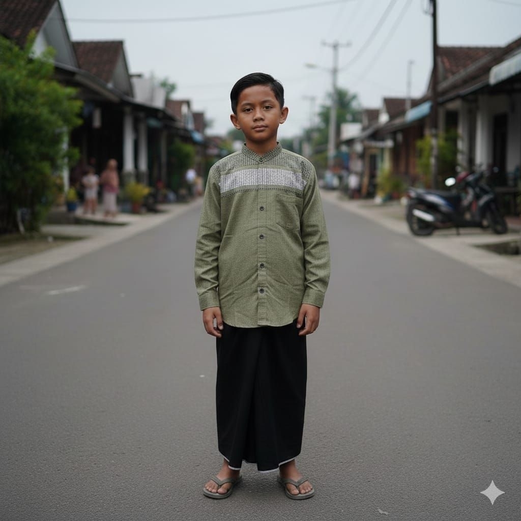 Kemeja koko kemko anak / busana muslim tanggung abg