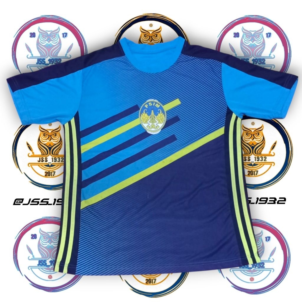 Jersey Bola PSIM JOGJAKARTA Training Kit 3 ORIGINAL Murah Retro Vintage Rare Blokecore Olahraga Sepa