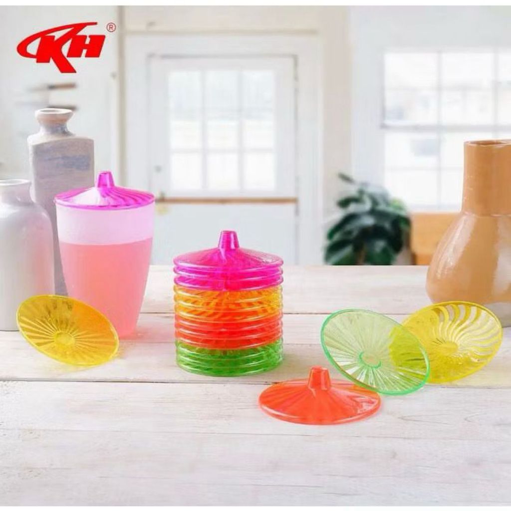 Tutup Gelas KH Mika Warna Bening Premier