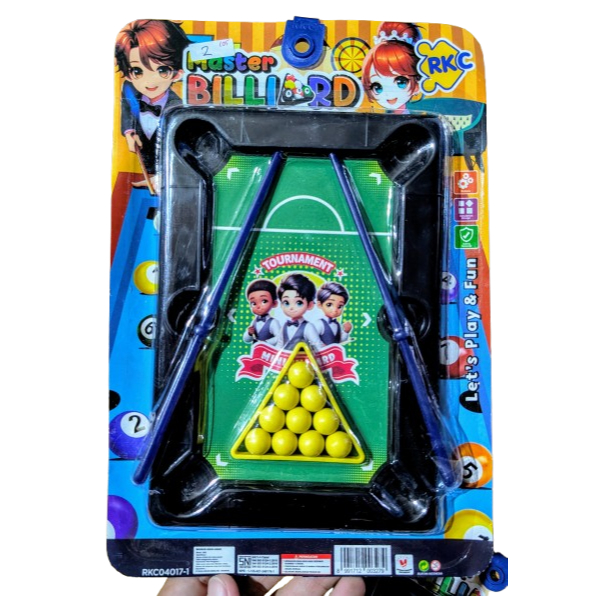 124 Mainan Meja Billiard Mini - Pool Table Set Anak termurah mainan anak BilliardMainan Meja 124 Bil