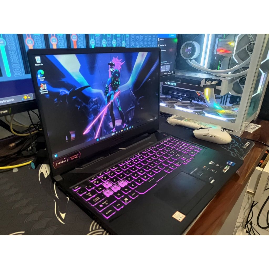 LAPTOP GAMING ASUS TUF F15 FX506HM I7-11800H NVIDIA RTX 3060 RAM 16GB SSD 512GB