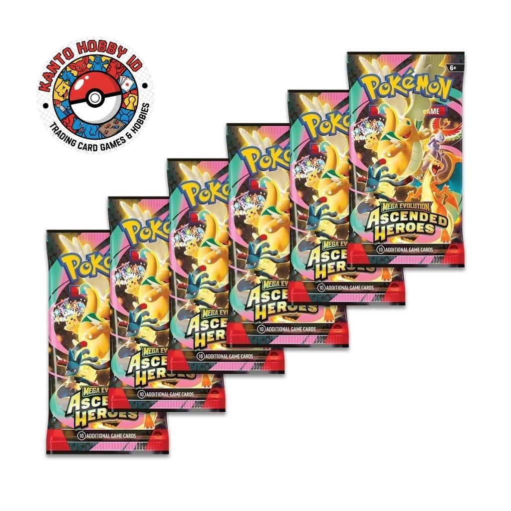 Ascended Heroes English Version 1 Pack Pokemon TCG