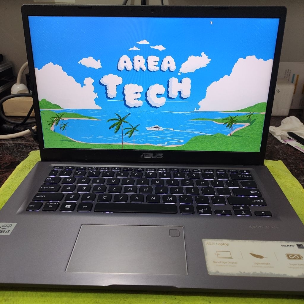 Laptop Asus A416JA backlightKode pgn251208007- Processor : Core i3 - 1005g1- Ram 4gb / SSD 512