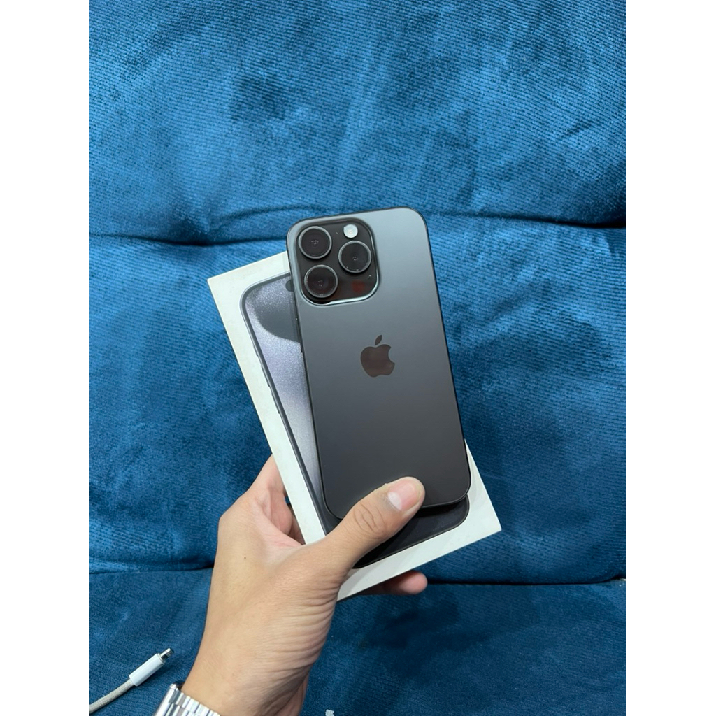 iphone 15 pro 128 black second