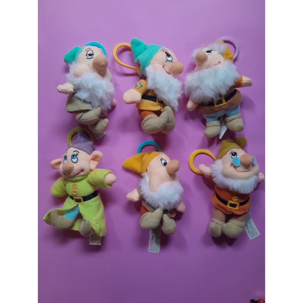 2005 Mattel Disney Keychain Plush TAKE ALL