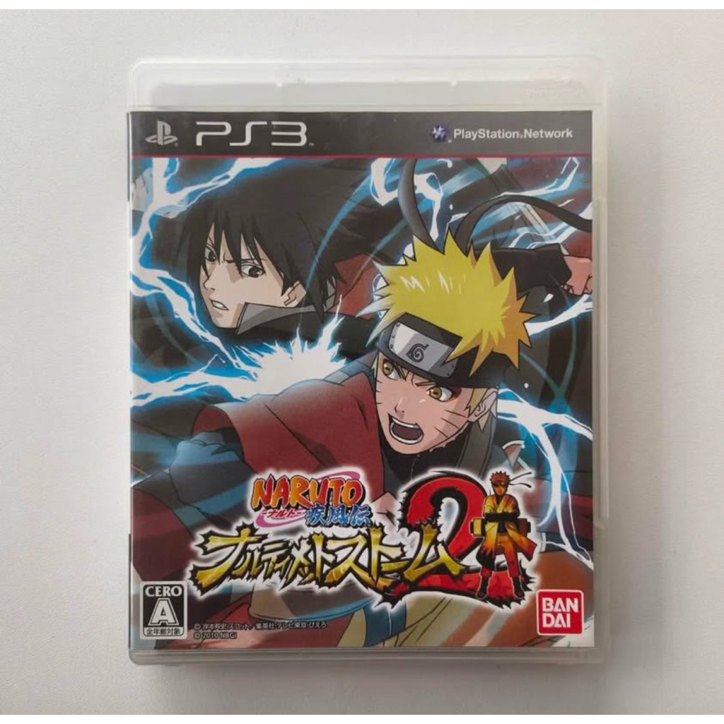 BD Game Naruto Shippuden Storm 2 Original PS 3