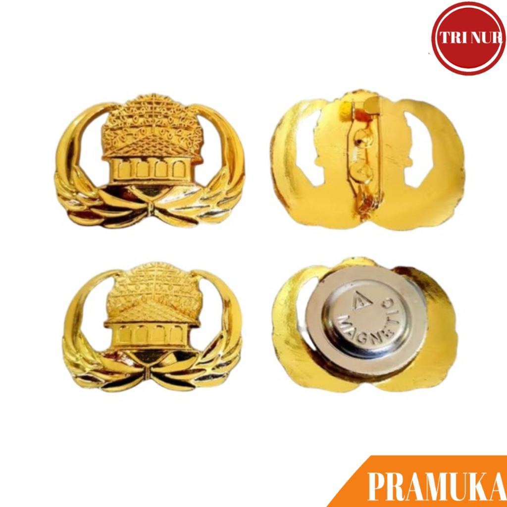 Pin Lencana Korpri ASN Peniti Magnet / Pin Korpri ASN / Pin Korpri Magnet Premium / Pin Korpri Penit