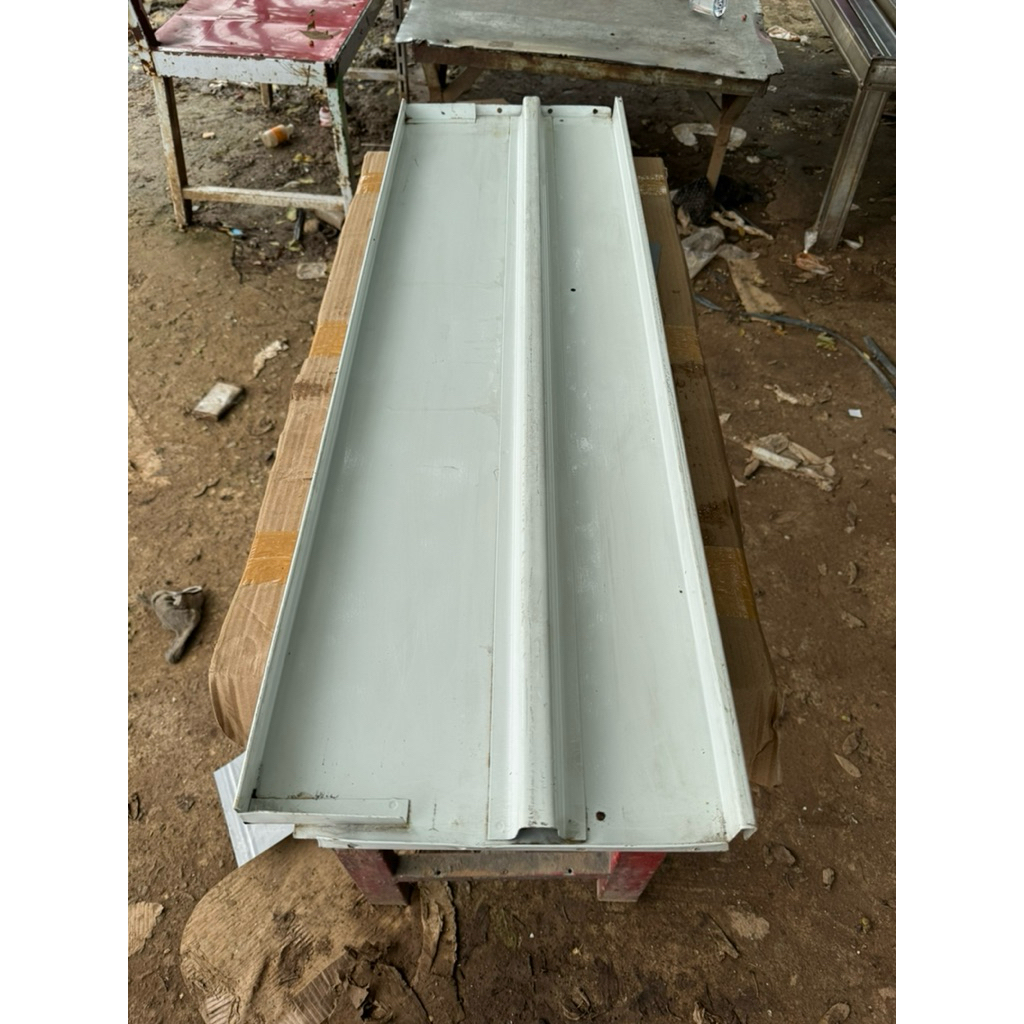 Shelving Rak minimarket Bekas ex alfamidi Tebal 1.2mm barang masih 67% ukuran 100x30cm