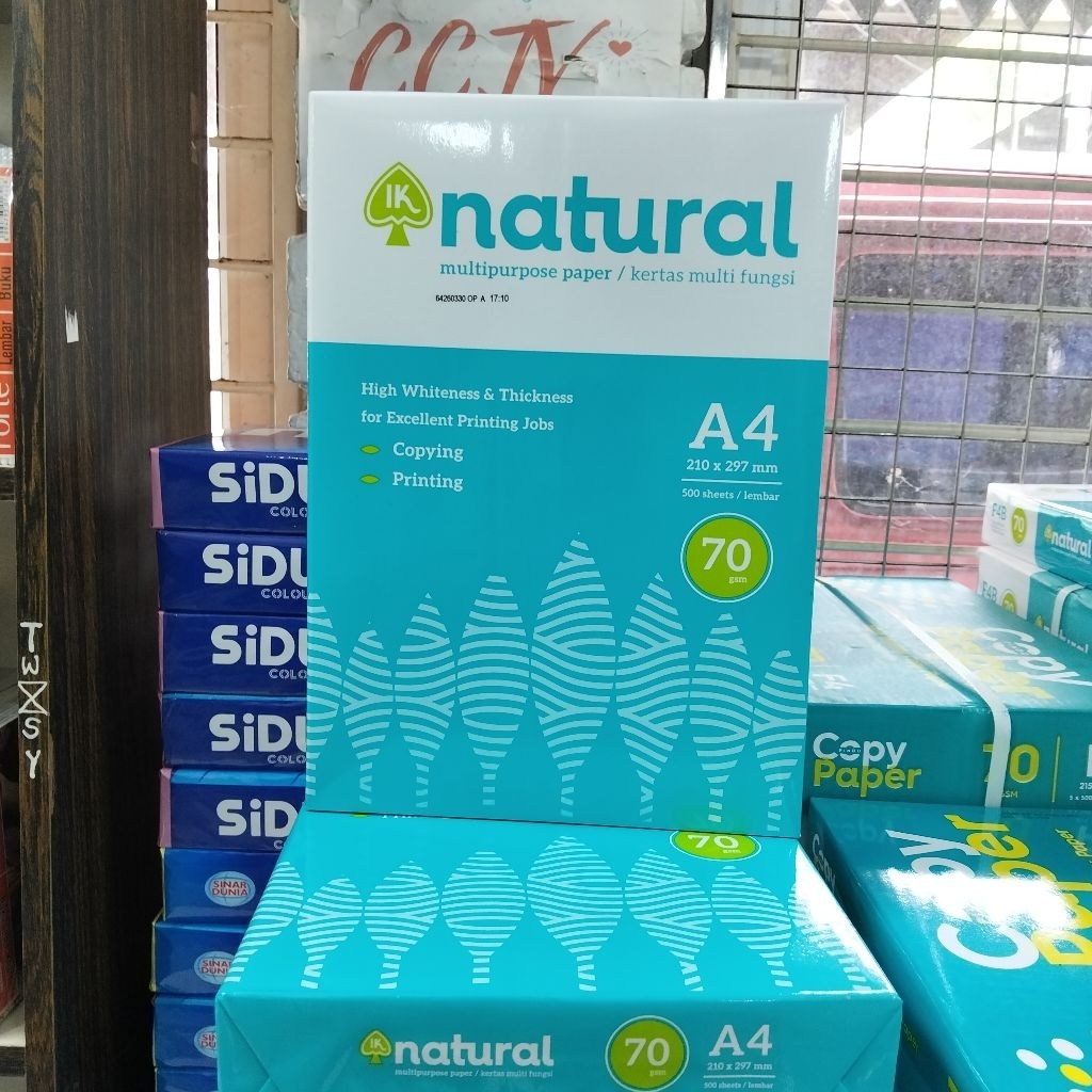 Hvs Natural A4 70 gsm Hvs 70 gsm kertas A4 70 gsm