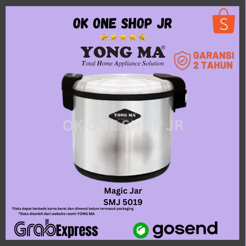 YONG MA SMJ 5019 Magic Jar | SMJ-5019 | SMJ5019 (20 Liter)