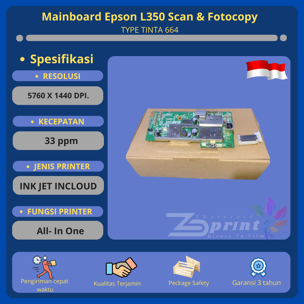 Mainboard Epson L350 Scan & Fotocopy