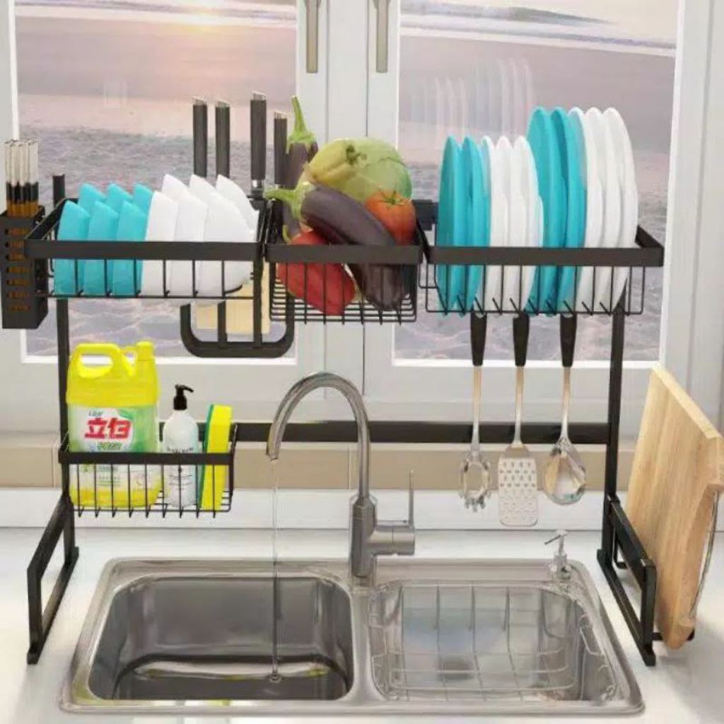 RAK PIRING WASTAFEL 1 TINGKAT / RAK PIRING/RAK WASTAFEL