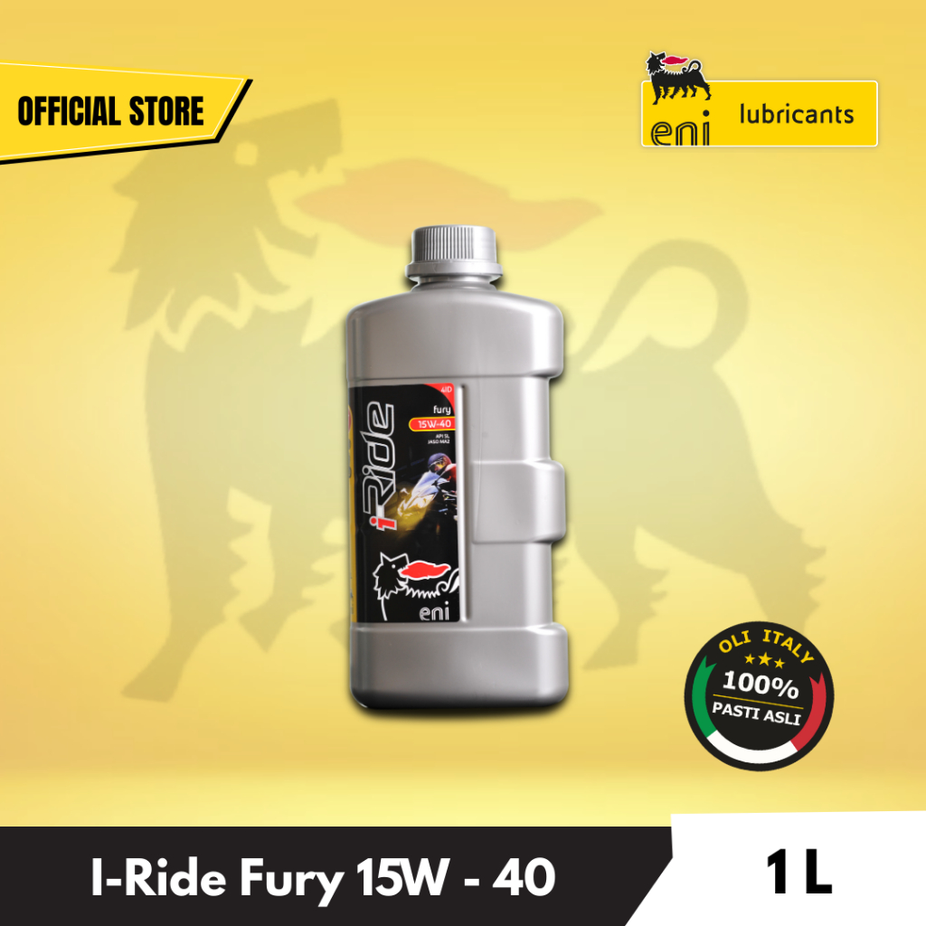 Oli Motor ENI i-Ride Fury 15W-40 1 Liter