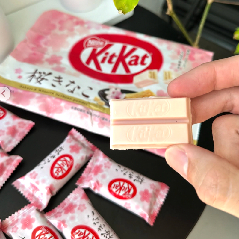 [READY] Kit Kat Sakura & Roasted Soybeans 10 pcs | Snack Wafer Coklat Original Japan Jepang