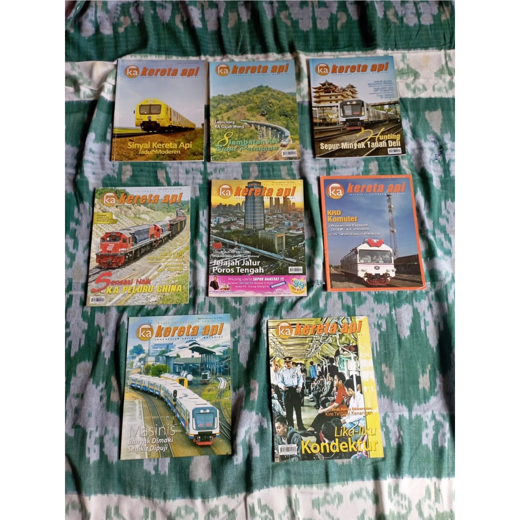 Majalah Kereta Api Indonesia (BACA DESKRIPSI PRODUK TERLEBIH DAHULU)