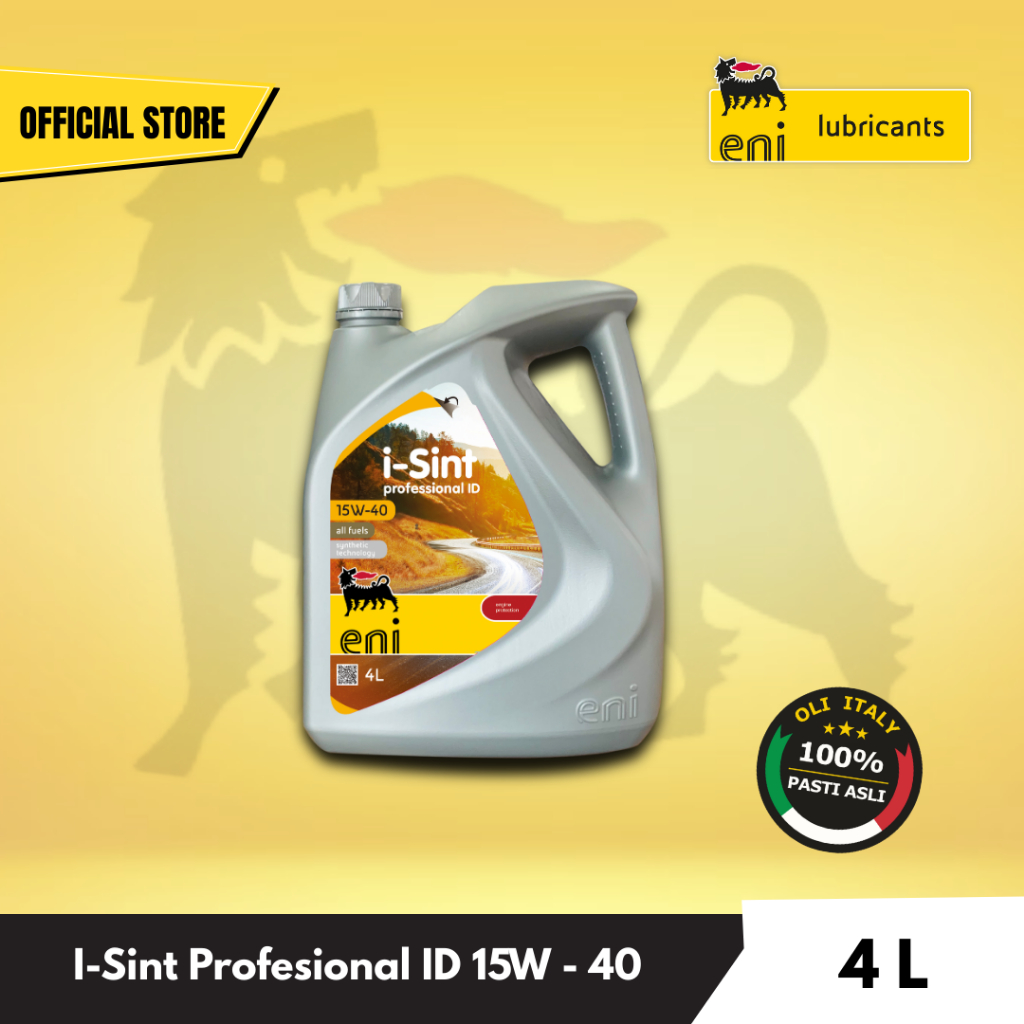 Oli Mobil ENI i-Sint Professional ID 15W-40 4 Liter