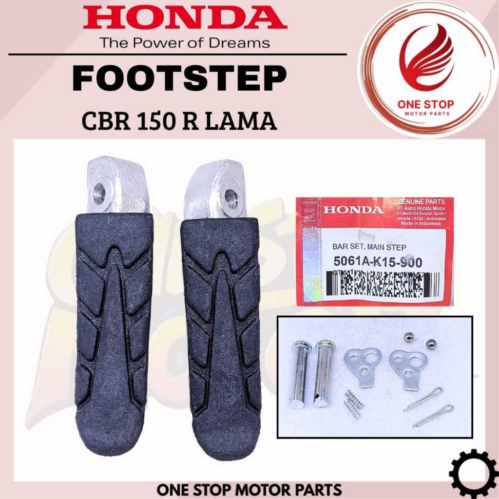 FOOTSTEP PIJAKAN DEPAN SET CB150R CB 150R K15