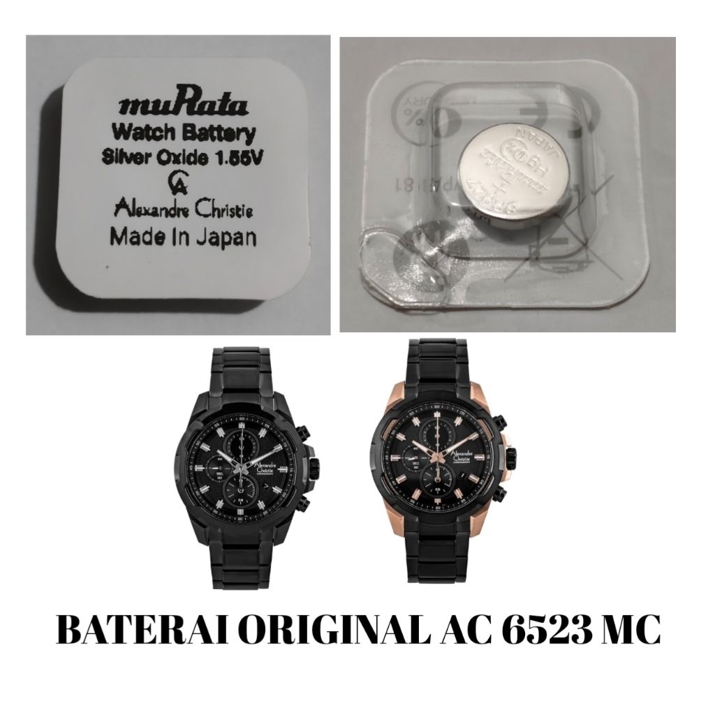 Baterai Alexandre Christie 6523mc