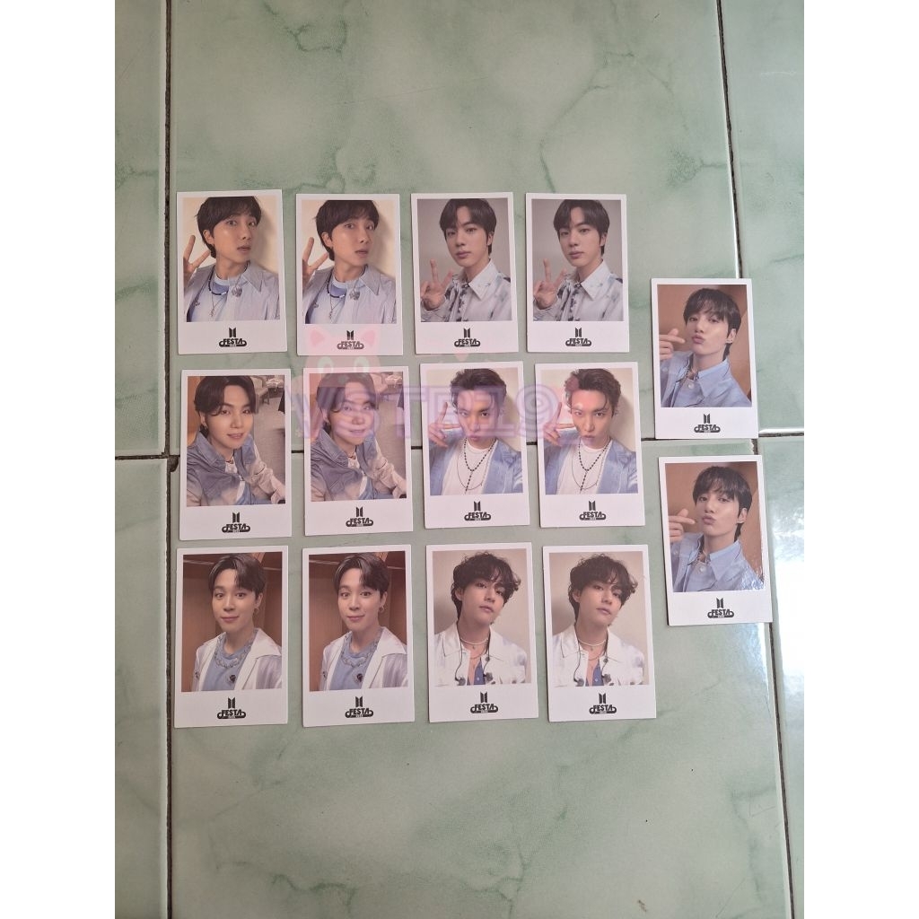 [READY STOCK] OFFICIAL PHOTOCARD PHOTO INSTANT DVD MEMO 2020 BTS NAMJOON, JIN, SUGA, JHOPE, JIMIN, V