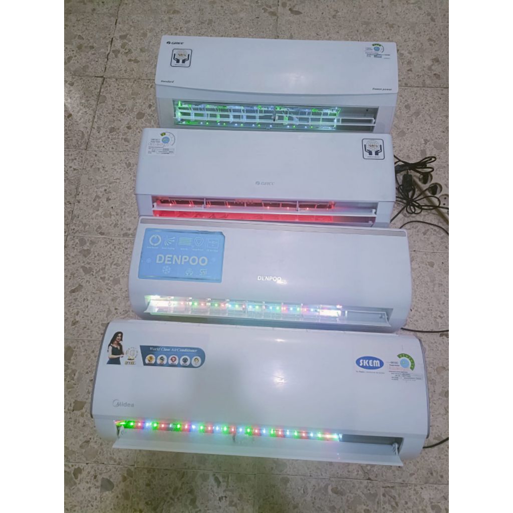 Kipas Angin Model AC Manual ON/OFF Free Remote Khusus Untuk Pengaturan Lampu LED