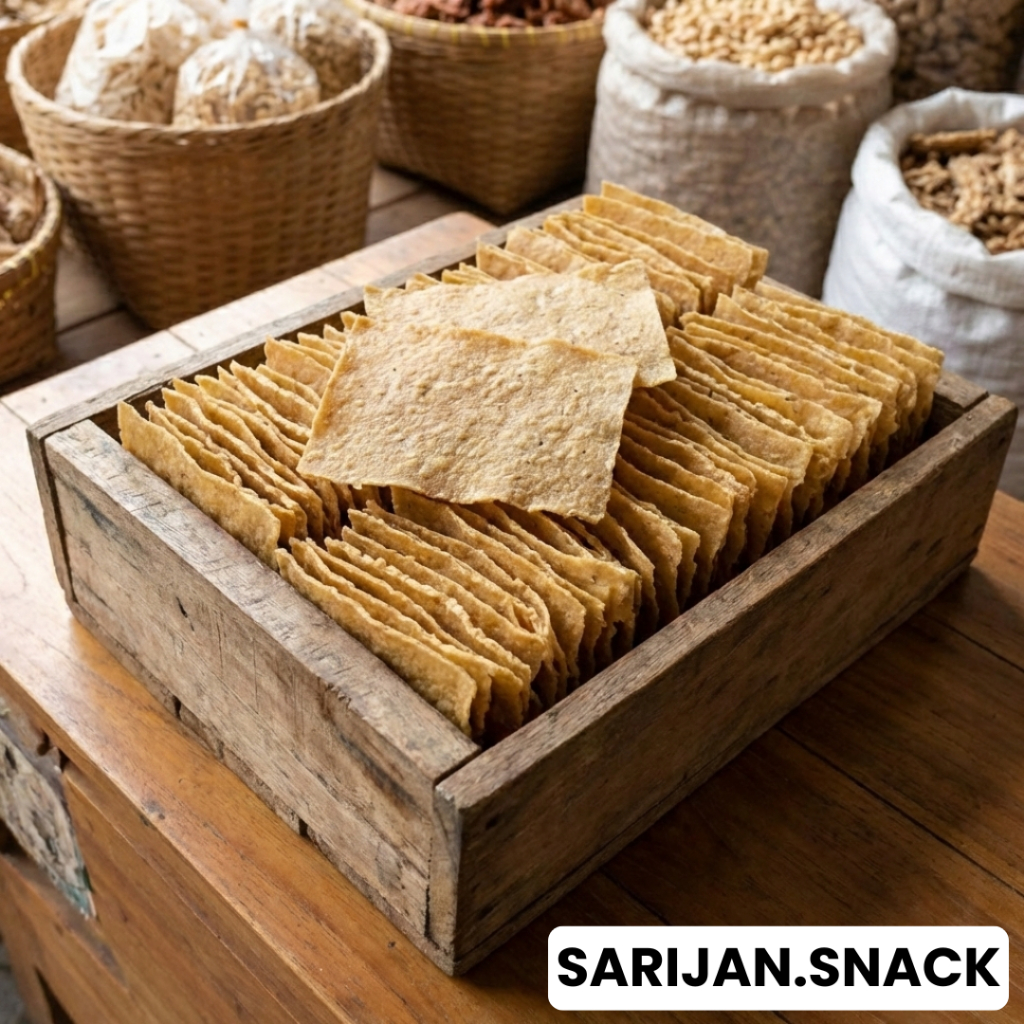 Krupuk Gendar Mentah Kerupuk Puli Karak Asli Madiun Magetan Ponorogo Siap Goreng