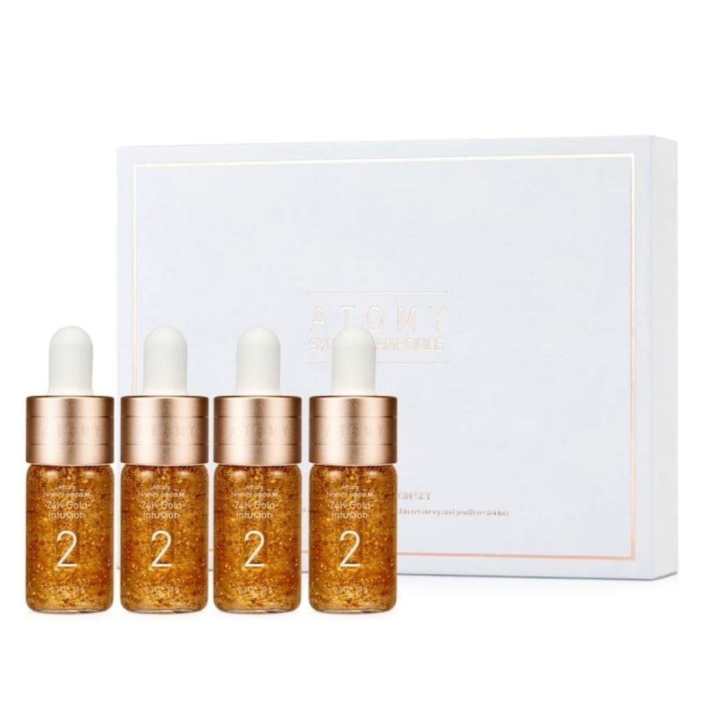 skincare synergy ampoule gold 24k set code 2