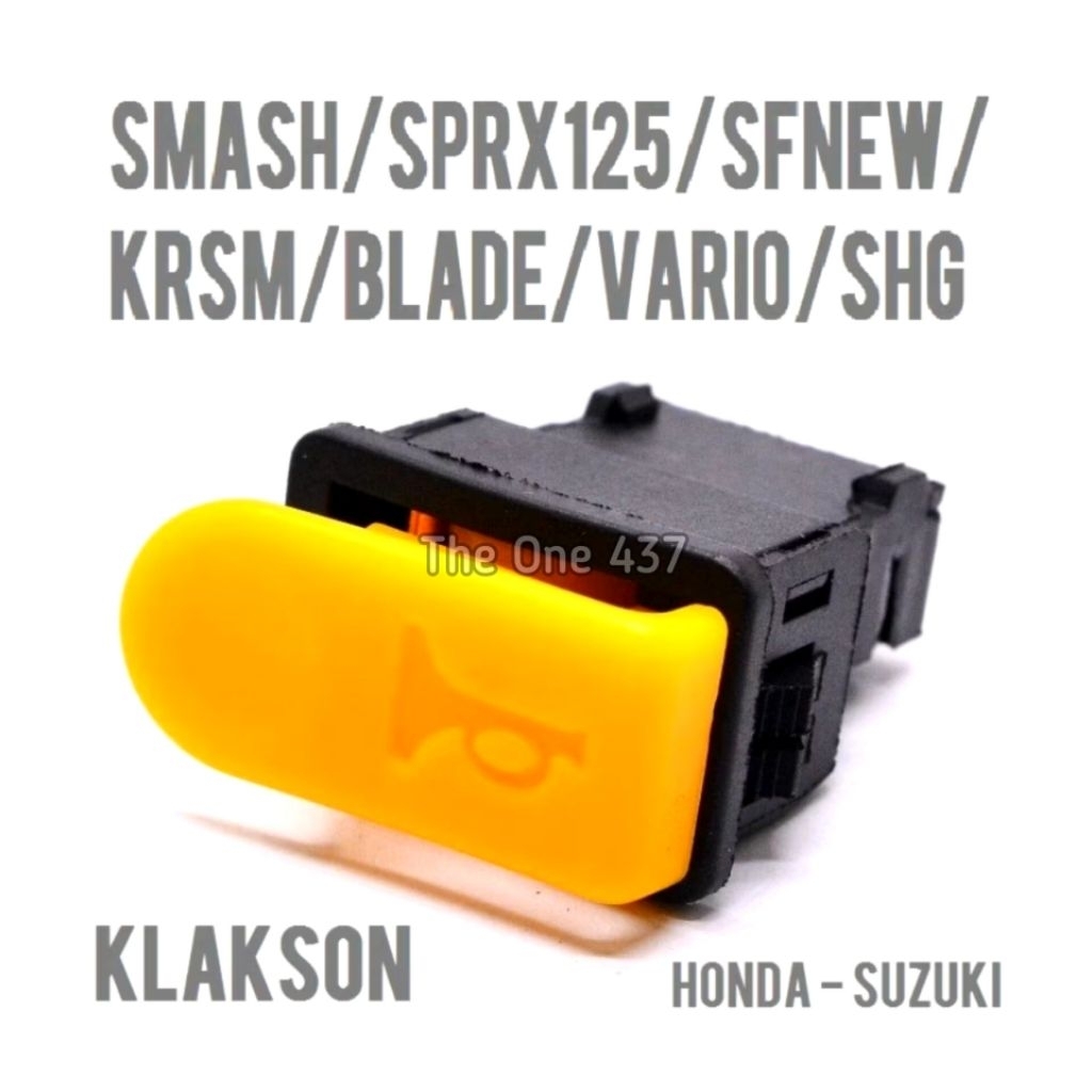 Tombol Klakson Motor Universal Berkualitas Tinggi untuk Honda dan Suzuki - Tombol Klakson Motor Hond