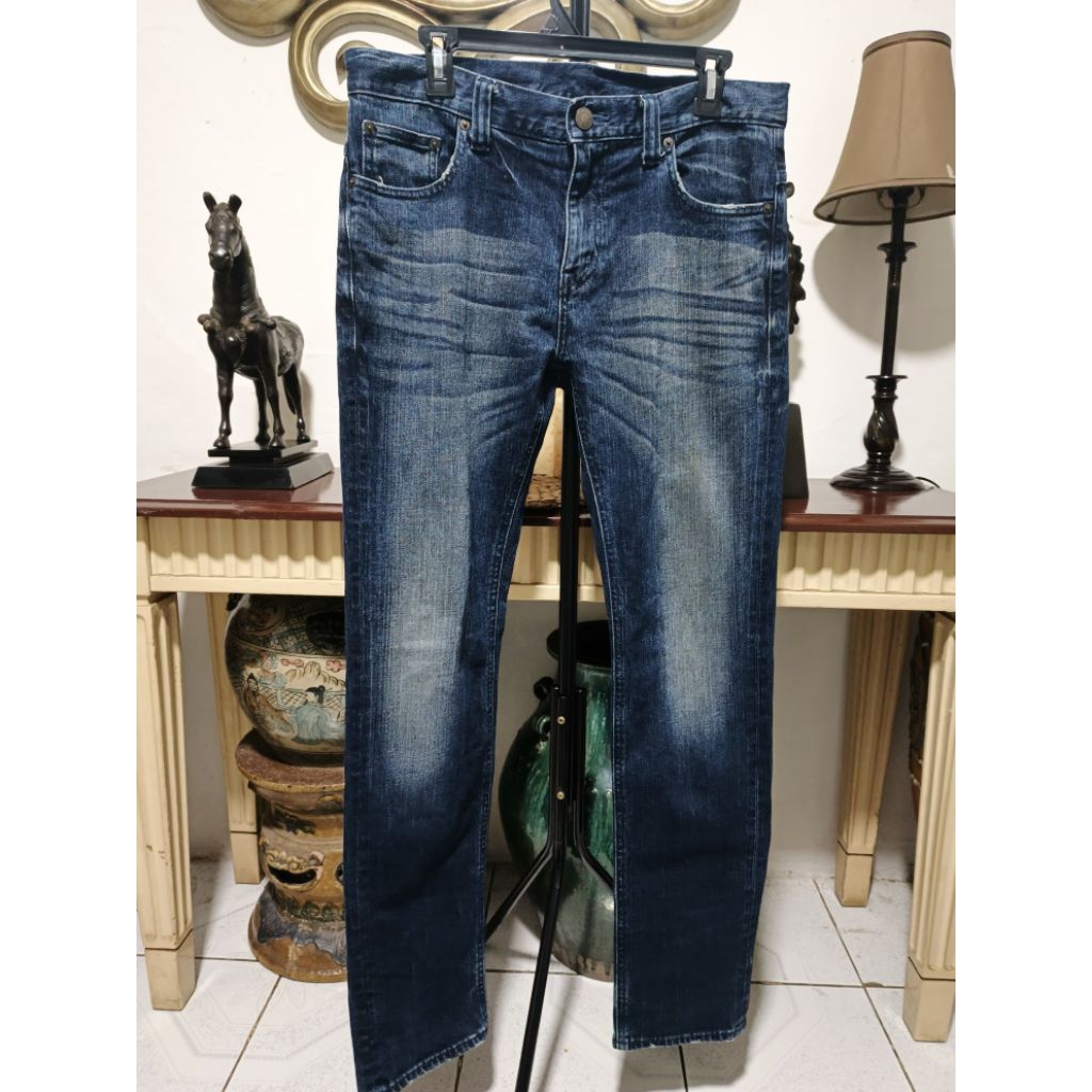 UNIQLO UJ FADING STRECH JEANS
