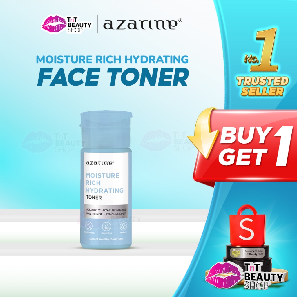 Buy 1 Get 1 Azarine Moisture Rich Hydrating Toner 90ml | TnT Beauty Shop