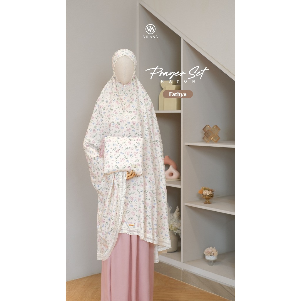 Vhiana Mukena / Prayer Set Rayon Dewasa Ukuran Besar Jumbo