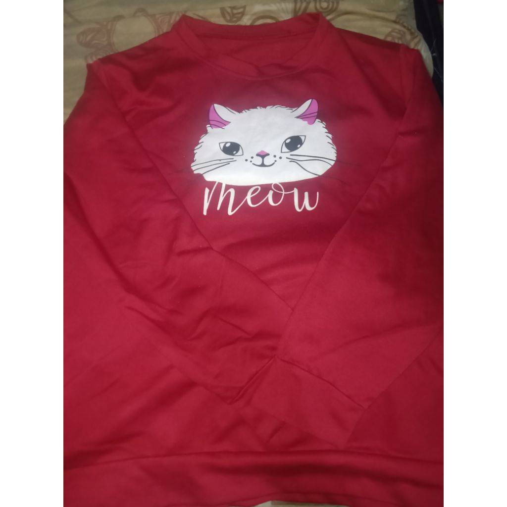 •Preloved by Na •Baju karakter kucing