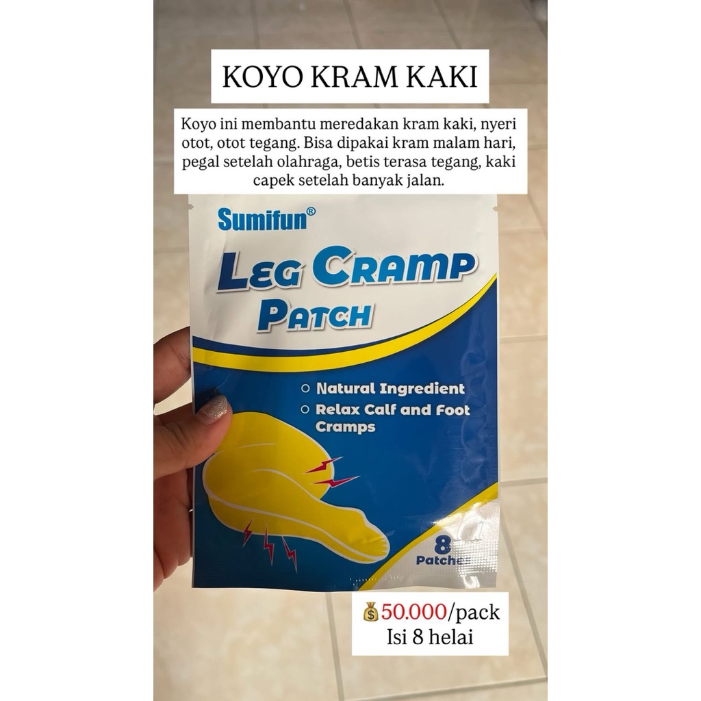 KOYO KRAM KERAM KAKI LEG CRAMP