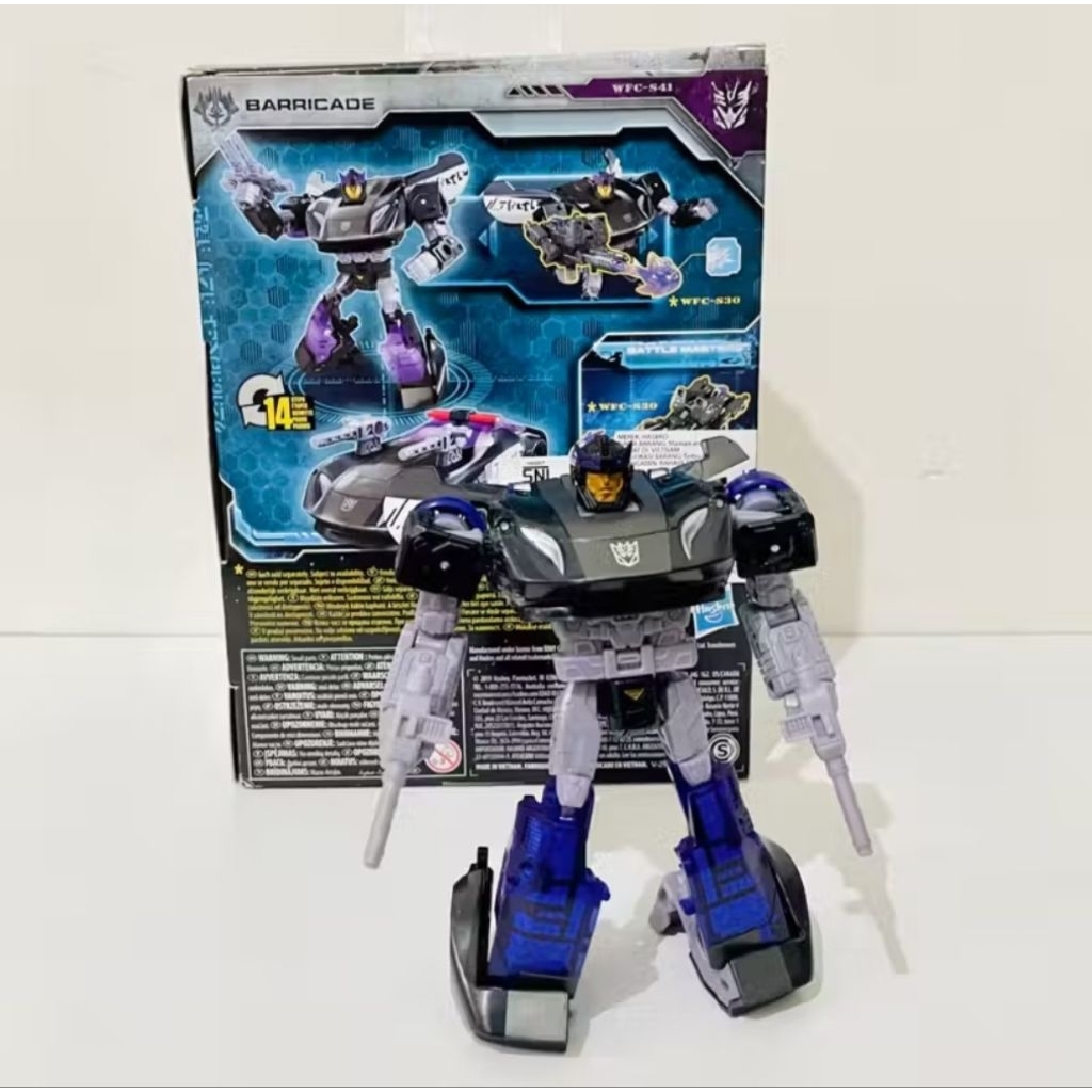 Transformers Hasbro WFC Siege Barricade Decepticon