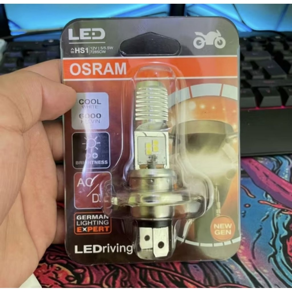 BOHLAM LED/PUTIH 7285CW OSRAM VIXION CBR MOTOR AC DC