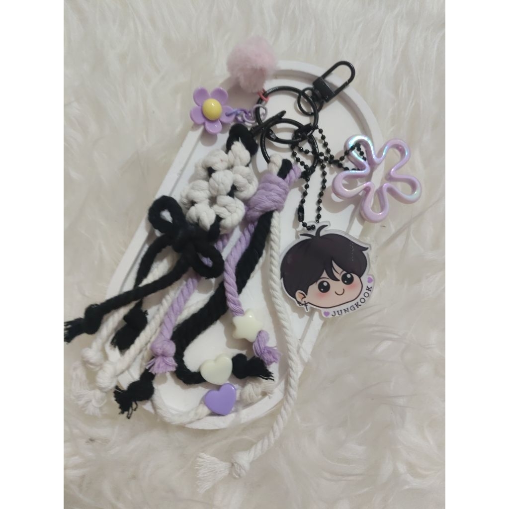 BTS Jungkook Gantungan tas | Gantungan kunci | motif lucu unik