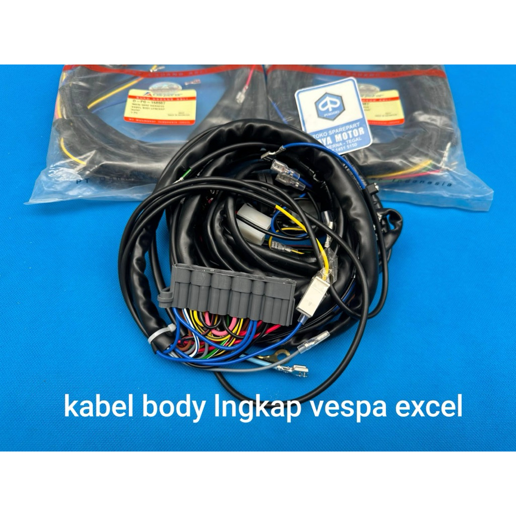 kabel body vespa excel danmotor