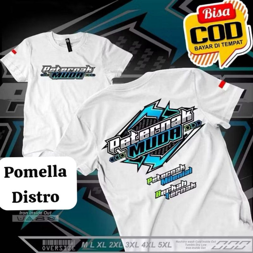 ￼KAOS PETERNAK MUDA BAJU TUKANG NGARIT | KOAS VIRAL pria jumbo | Kaos pria